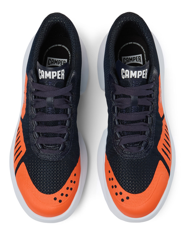  CAMPER Camper x INEOS Britannia - Sneakers Για Γυναικεία - Μπλε,Πορτοκαλί, Μέγεθος 37, Cotton fabric - 5