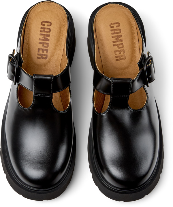  CAMPER Milah - Clogs Για Γυναικεία - Μαύρο, Μέγεθος 36, Smooth leather - 5
