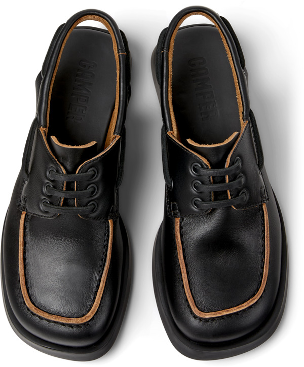  CAMPER Dana - Clogs Για Γυναικεία - Μαύρο, Μέγεθος 37, Smooth leather - 5