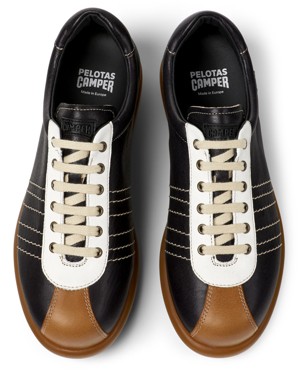  CAMPER Pelotas - Casual παπούτσια Για Γυναικεία - Μαύρο, Μέγεθος 36, Smooth leather - 5
