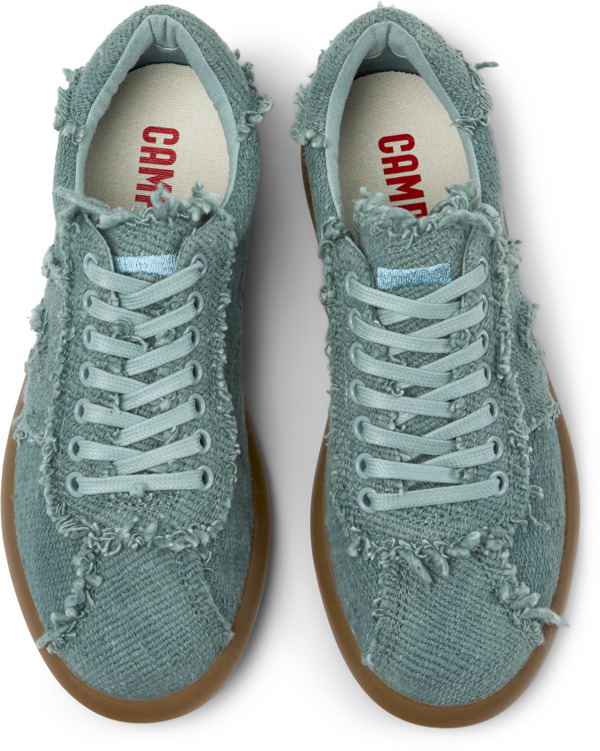  CAMPER Pelotas Soller - Sneakers Για Γυναικεία - Πράσινο, Μέγεθος 38, Cotton fabric - 5