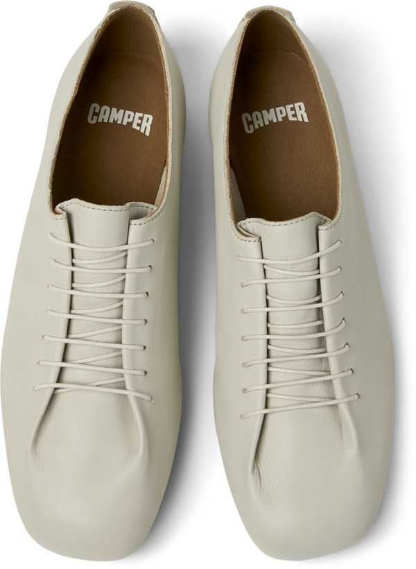  CAMPER Casi Myra - Χωρίς τακούνι Για Γυναικεία - Μπεζ, Μέγεθος 36, Smooth leather - 5