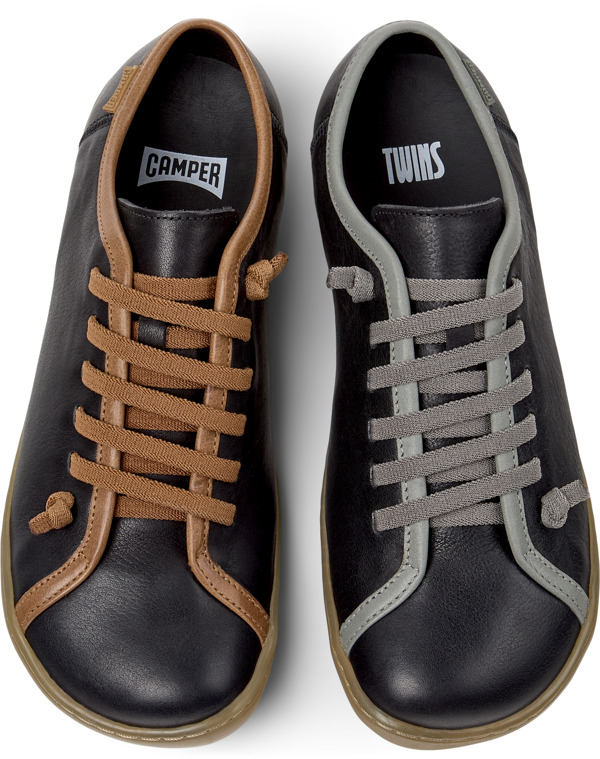  CAMPER Twins - Casual παπούτσια Για Γυναικεία - Μαύρο, Μέγεθος 39, Smooth leather - 5
