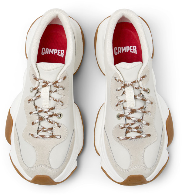  CAMPER Karst 2 - Casual παπούτσια Για Γυναικεία - Λευκό, Μέγεθος 40, Smooth leather - 5