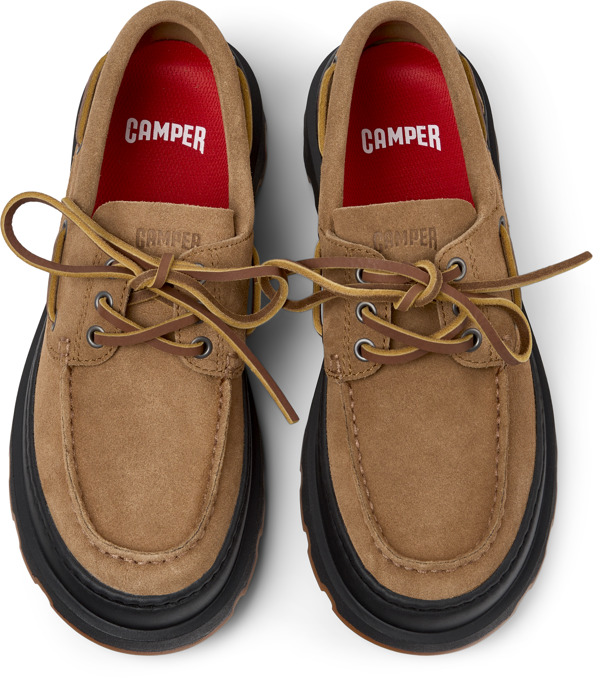  CAMPER Brutus+ - Casual παπούτσια Για Γυναικεία - Καφέ, Μέγεθος 35, Suede - 5