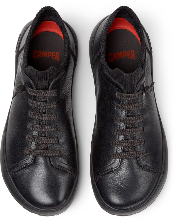  CAMPER Peu Serra - Casual παπούτσια Για Γυναικεία - Μαύρο, Μέγεθος 42, Smooth leather/Cotton fabric - 5