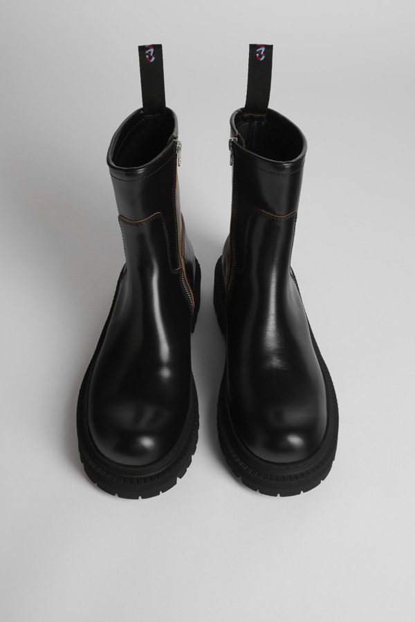 CAMPERLAB Eki - Boots For Men - Black, Size 42, Smooth Leather
