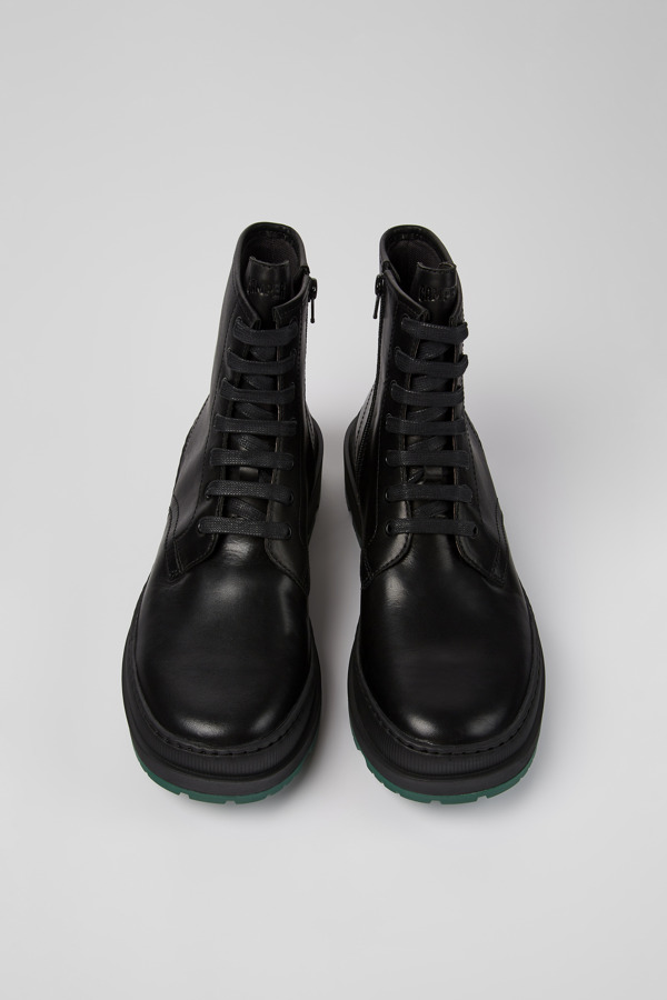CAMPER Brutus Trek - Ankle Boots For Men - Black, Size 42, Smooth Leather