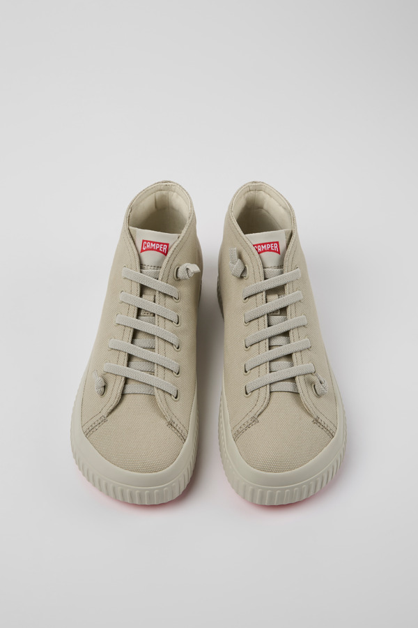 CAMPER Peu Roda - Sneakers For Men - Grey, Size 40, Cotton Fabric