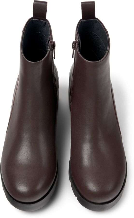  CAMPER Wanda - Μποτάκια Για Γυναικεία - Καφέ, Μέγεθος 37, Smooth leather - 5