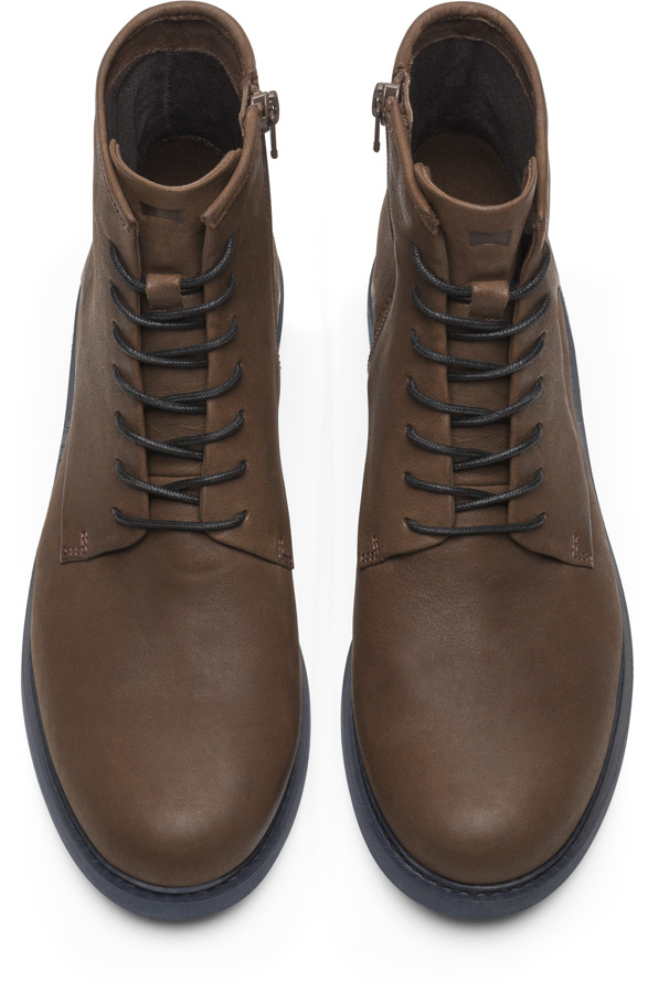  CAMPER Neuman - Μποτάκια Για Γυναικεία - Καφέ, Μέγεθος 40, Suede - 5