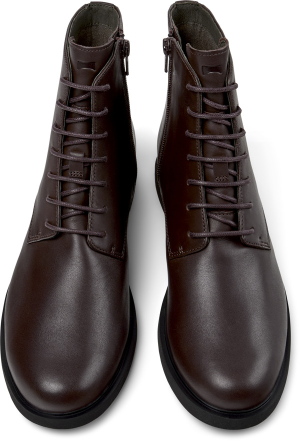  CAMPER Iman - Μποτάκια Για Γυναικεία - Καφέ, Μέγεθος 40, Smooth leather - 5