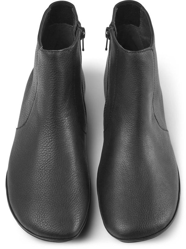  CAMPER Right - Μποτάκια Για Γυναικεία - Μαύρο, Μέγεθος 38, Smooth leather - 5