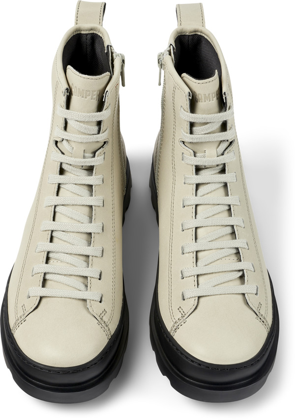  CAMPER Brutus - Μποτάκια Για Γυναικεία - Γκρι, Μέγεθος 39, Smooth leather - 5