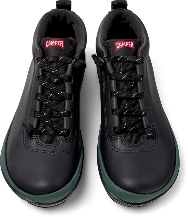  CAMPER Peu Pista GM - Casual παπούτσια Για Γυναικεία - Μαύρο, Μέγεθος 35, Smooth leather/Cotton fabric - 5