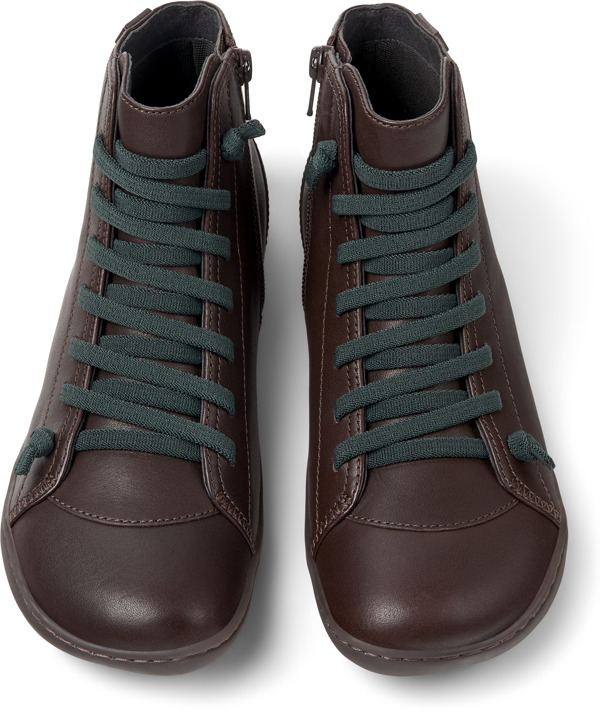  CAMPER Peu - Μποτάκια Για Γυναικεία - Καφέ, Μέγεθος 38, Smooth leather - 5