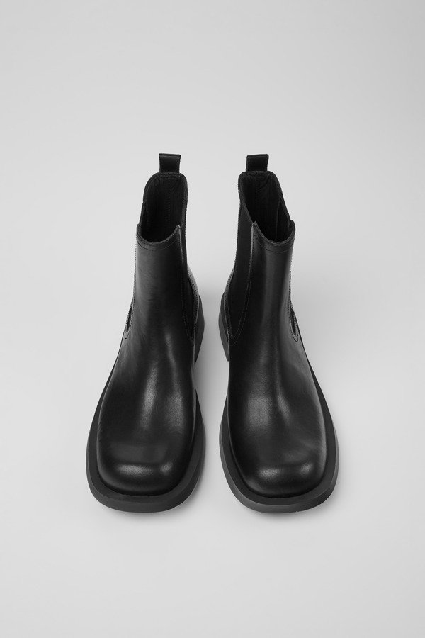 CAMPER MIL 1978 - Stiefeletten Für Damen - Schwarz, Größe 37, Glattleder