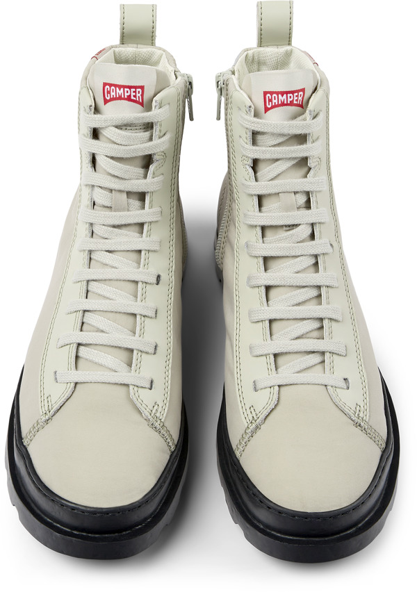  CAMPER Brutus - Μποτάκια Για Γυναικεία - Γκρι, Μέγεθος 36, Cotton fabric/Smooth leather - 5