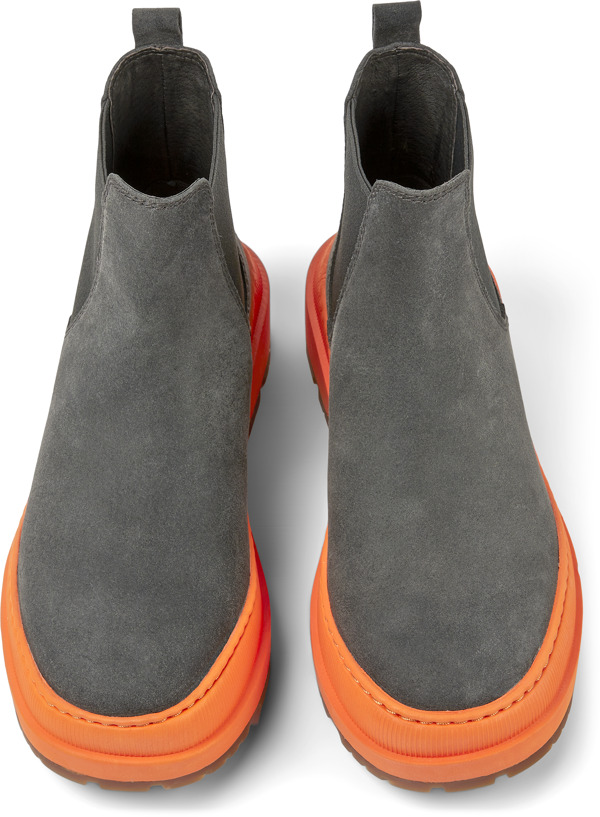  CAMPER Brutus Trek - Μποτάκια Για Γυναικεία - Γκρι, Μέγεθος 36, Suede - 5