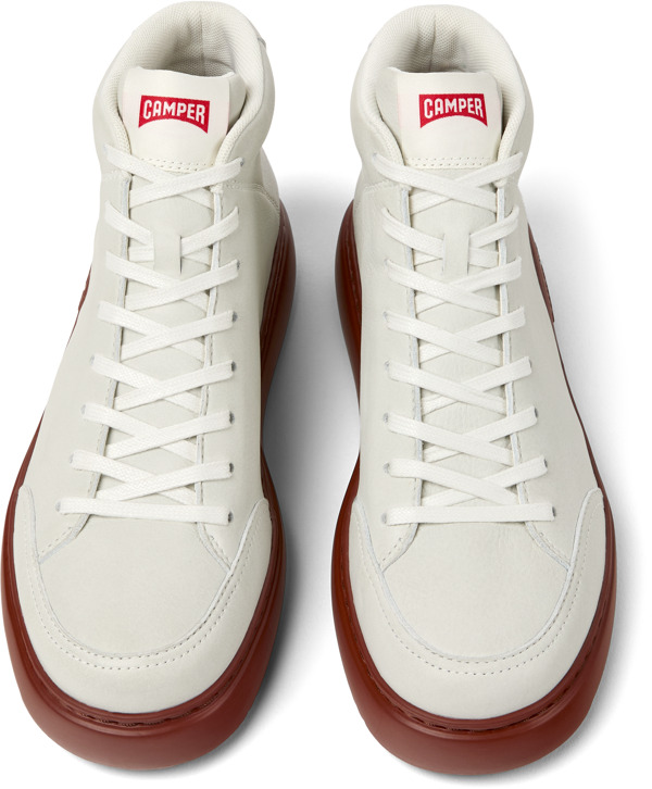  CAMPER Runner K21 - Μποτάκια Για Γυναικεία - Λευκό, Μέγεθος 36, Smooth leather - 5
