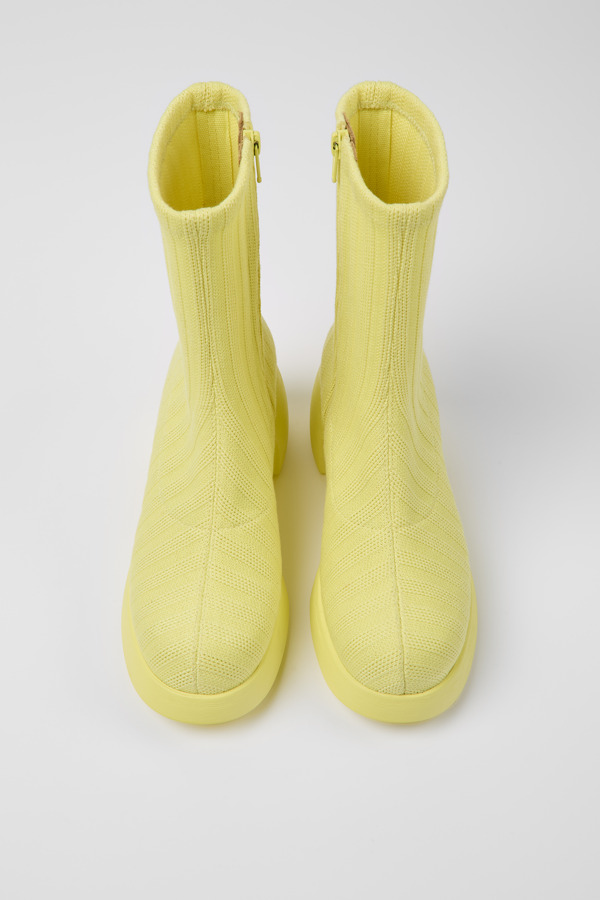 CAMPER Thelma TENCEL® - Stiefeletten Für Damen - Gelb, Größe 39, Textile