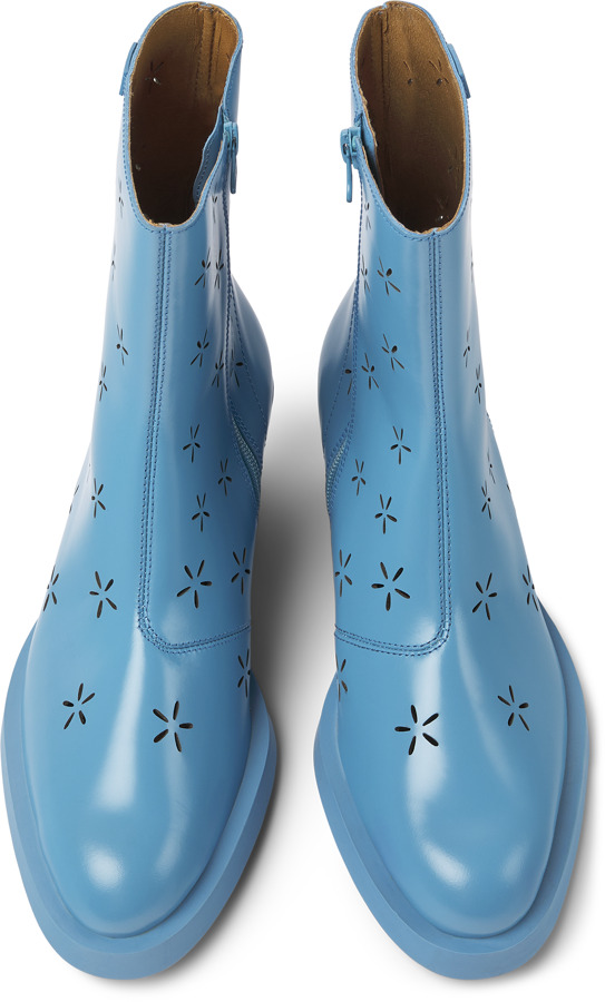  CAMPER Bonnie - Μποτάκια Για Γυναικεία - Μπλε, Μέγεθος 35, Smooth leather - 5