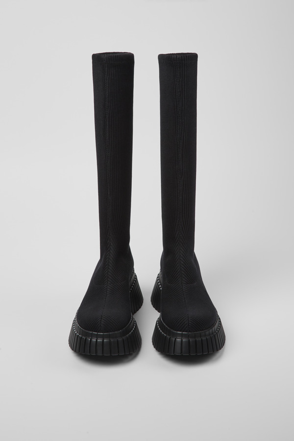 CAMPER BCN TENCEL® - Stiefel Für Damen - Schwarz, Größe 39, Textile