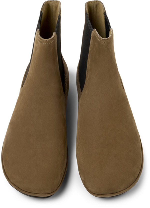  CAMPER Right - Μποτάκια Για Γυναικεία - Καφέ, Μέγεθος 36, Suede - 5