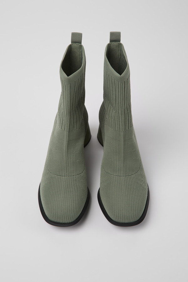 CAMPER Kiara - Stiefeletten Für Damen - Grün, Größe 39, Textile