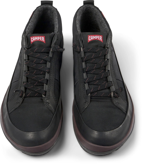  CAMPER Peu Pista PrimaLoft® - Μποτάκια Για Γυναικεία - Μαύρο, Μέγεθος 36, Cotton fabric/Smooth leather - 5