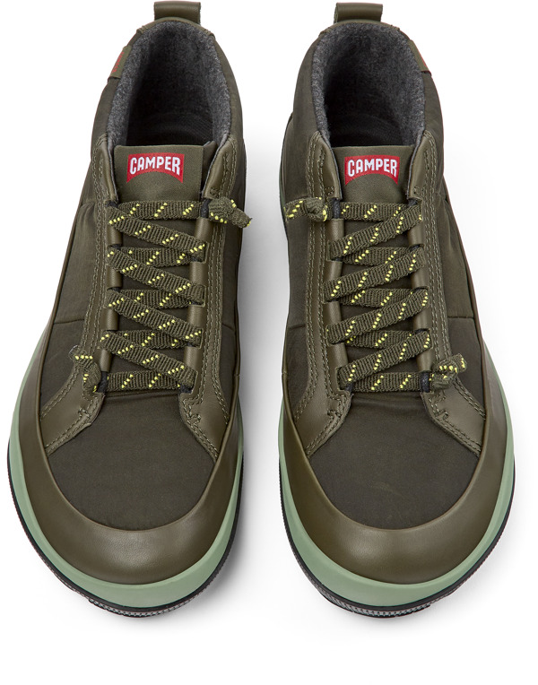  CAMPER Peu Pista PrimaLoft® - Μποτάκια Για Γυναικεία - Πράσινο, Μέγεθος 38, Cotton fabric/Smooth leather - 5