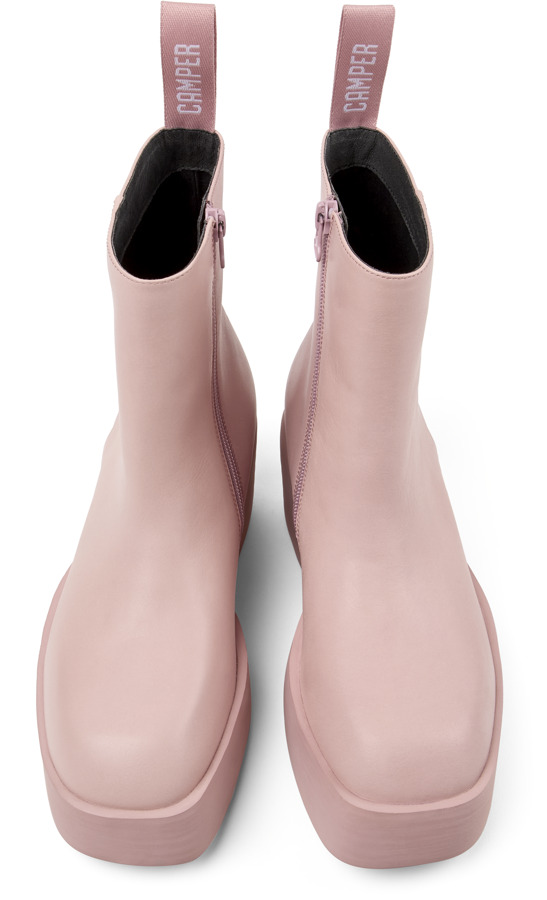  CAMPER Billie - Μποτάκια Για Γυναικεία - Ροζ, Μέγεθος 39, Smooth leather - 5
