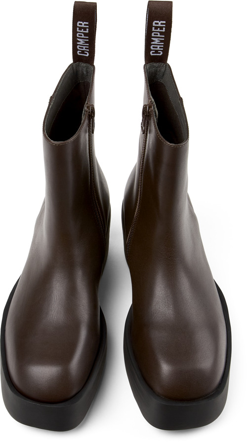  CAMPER Billie - Μποτάκια Για Γυναικεία - Καφέ, Μέγεθος 36, Smooth leather - 5