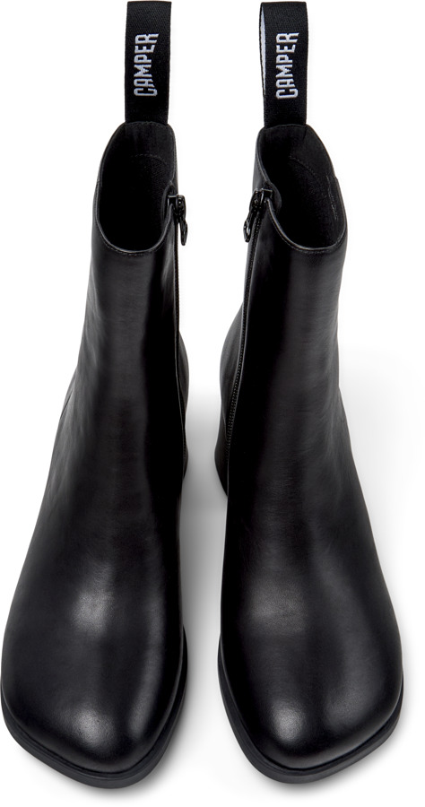  CAMPER Kora - Μποτάκια Για Γυναικεία - Μαύρο, Μέγεθος 38, Smooth leather - 5