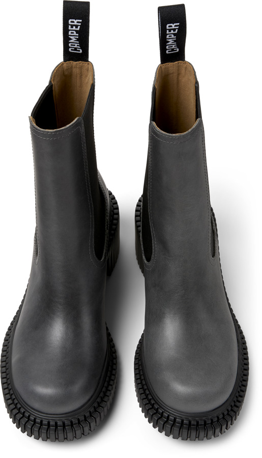  CAMPER Pix London - Μποτάκια Για Γυναικεία - Γκρι, Μέγεθος 35, Smooth leather - 5