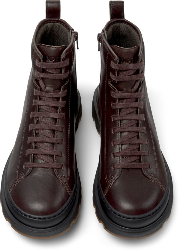  CAMPER Brutus+ - Μποτάκια Για Γυναικεία - Καφέ, Μέγεθος 35, Smooth leather - 5