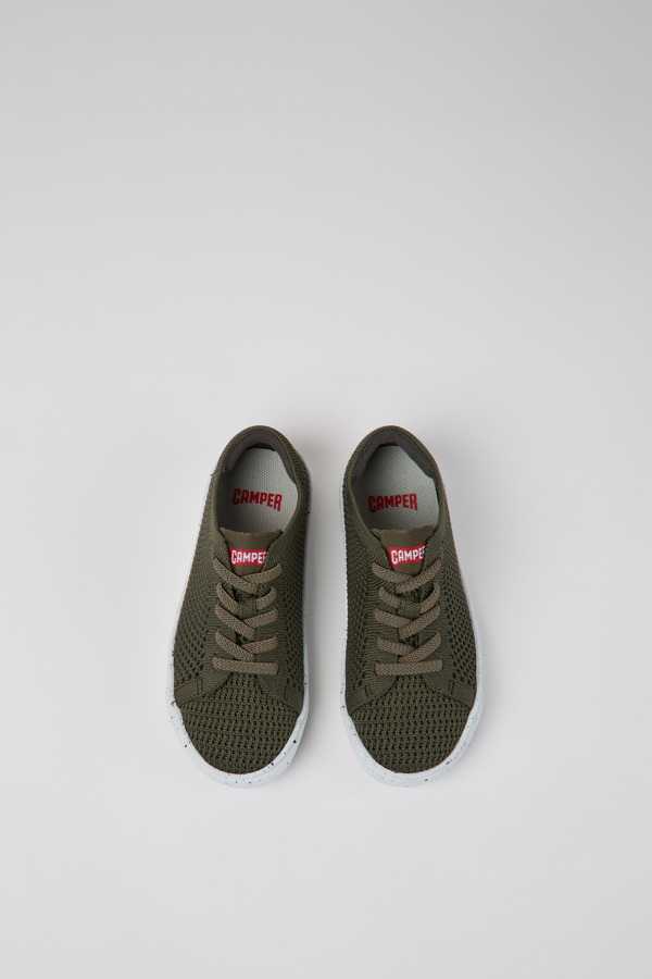 CAMPER Peu Touring - Smart Casual παπουτσια Για Κορίτσια - Πράσινο, Μέγεθος 30, Cotton Fabric