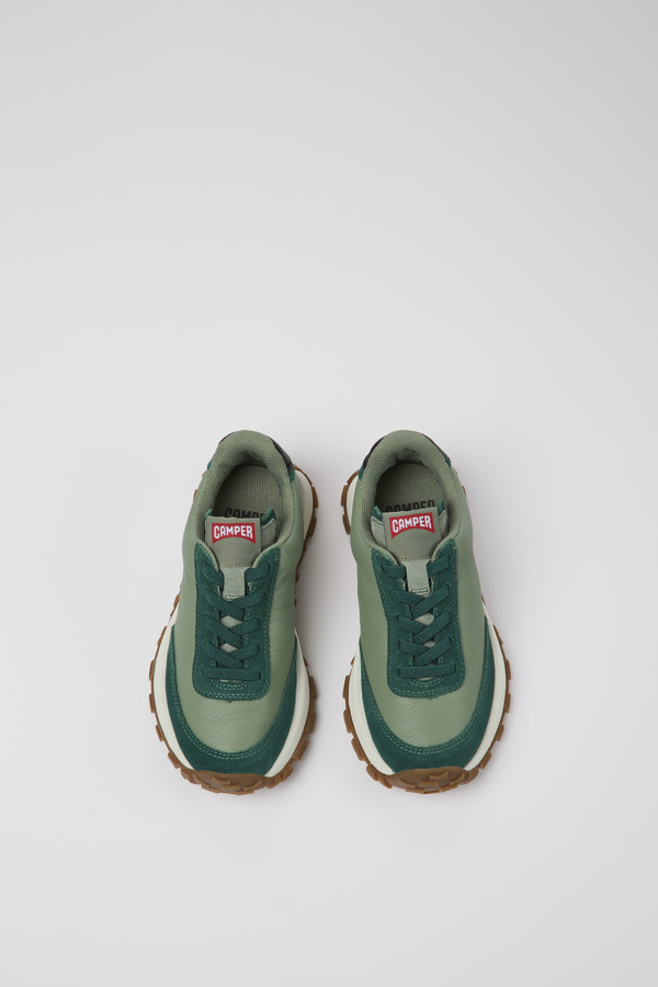 CAMPER Drift Trail - Sneaker Für Mädchen - Grün, Größe 26, Glattleder
