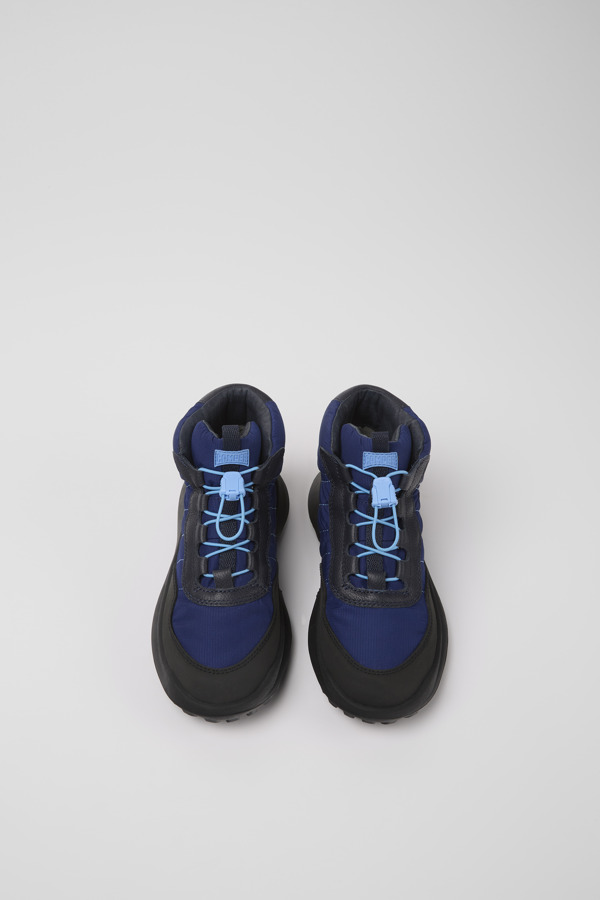 CAMPER CRCLR - Stiefel Für Mädchen - Blau,Schwarz, Größe 32, Textile/Glattleder