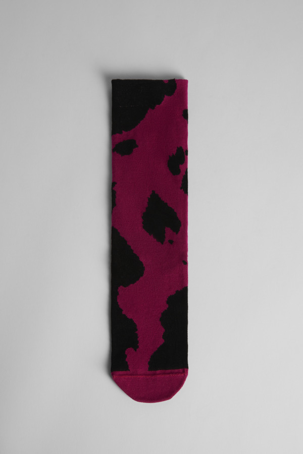 CAMPERLAB Hastalavista Socks - Unisex Socken - Rosa ,Schwarz, Größe S, Textile