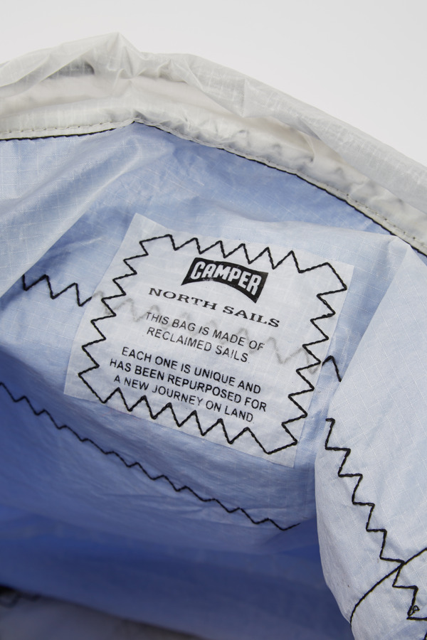 CAMPER Camper X North Sails - Unisex Bags & Wallets - Blue, Size , Cotton Fabric