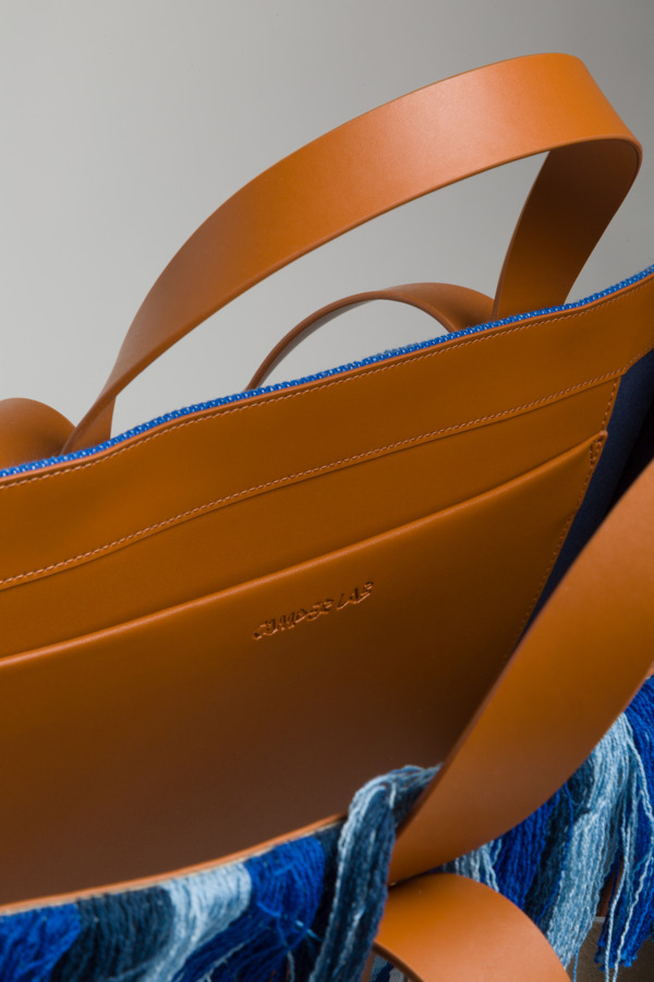 CAMPERLAB Spandalones - Unisex Shoulder Bags - Blu, Taglia , Tessuto In Cotone