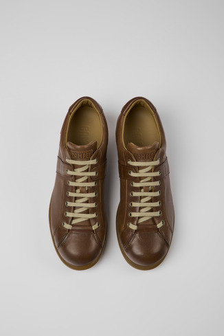 Alternative image of 17408-124 - Pelotas - Brown shoe for men.