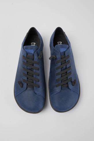 Alternative image of 17665-239 - Peu - Blue nubuck shoes for men