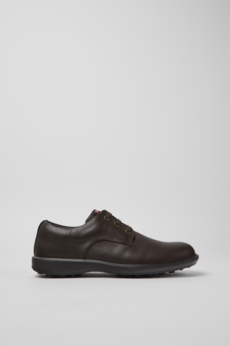 18637-036 - Atom Work - Dark brown blucher shoes for men