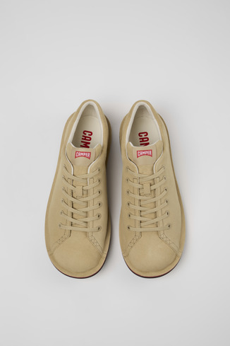 Beetle Scarpa da uomo in pelle beige