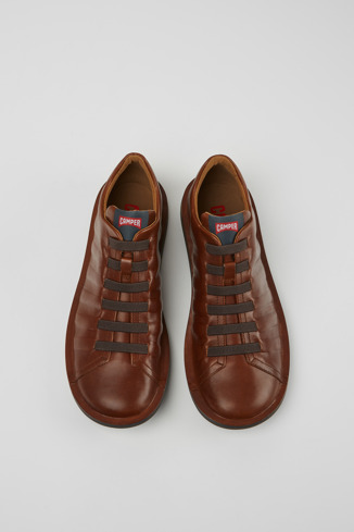 Alternative image of 18751-049 - Beetle - Brown lightweight shoe for men.