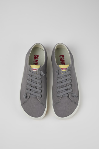 Peu Rambla Sneaker de teixit de color gris per a home