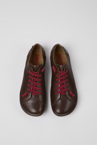 Alternative image of 20848-020 - Peu - Chaussures en cuir marron pour femme