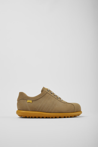 27205-283 - Pelotas - Beige leather shoes for women
